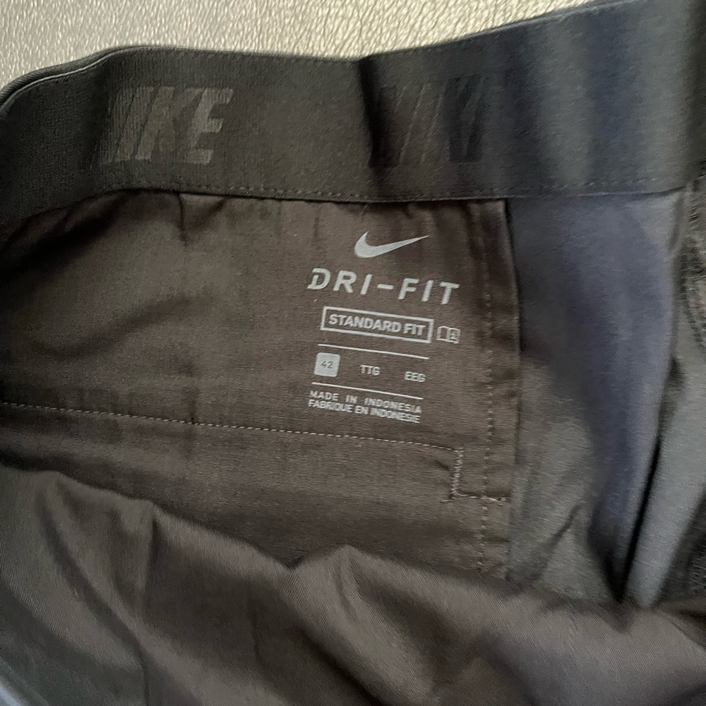 Black golf shorts